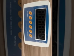 ตัวชี้วัดแบตเตอรี่ต่ํา น้ําหนักดิจิตอล ด้วยแบตเตอรี่ที่สามารถชาร์จใหม่ได้ 4 วอล