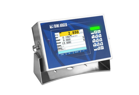 Resistive Backlit 8Vdc 3 Way Digital Weighbridge Indicator 328x186x144mm